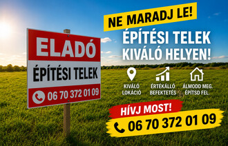 Eladó Telek