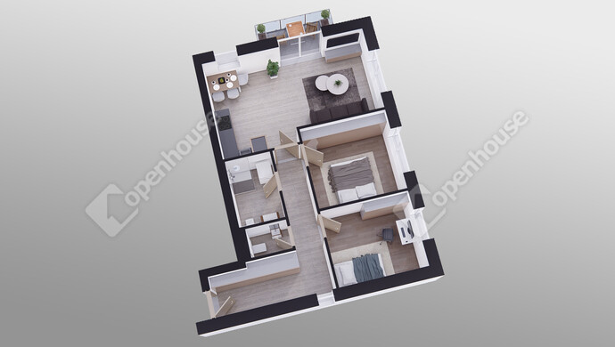 1. kép | Eladó Társasházi lakás, Komárom (#177236)