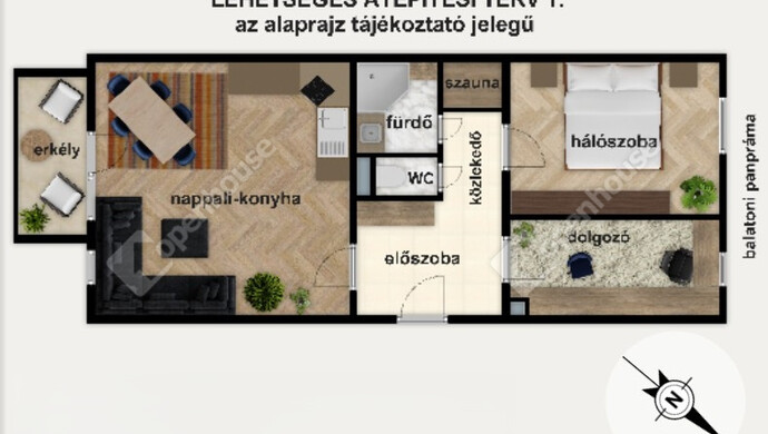 2. kép | Eladó Társasházi lakás, Siófok (#179675)