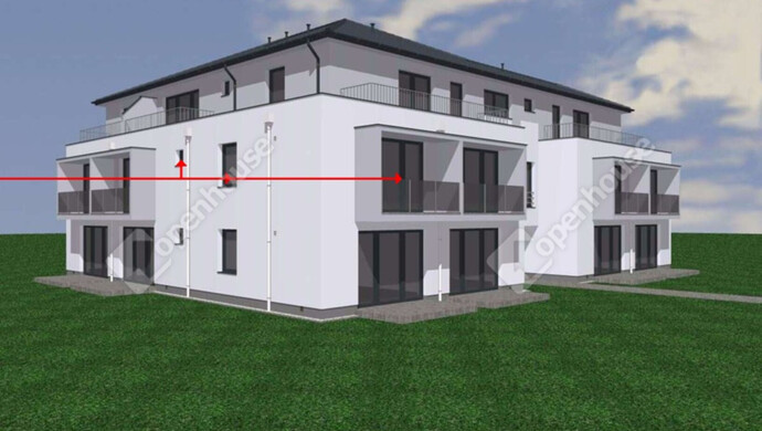2. kép | Eladó Társasházi lakás, Hegyeshalom (#178485)