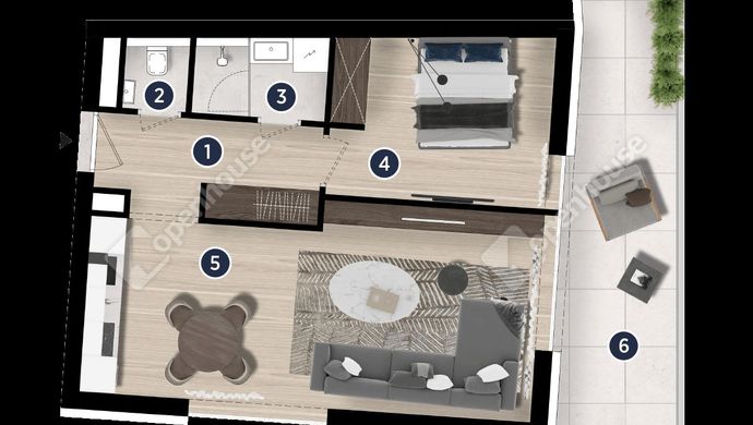 4. kép | Eladó Társasházi lakás, Siófok (#179554)