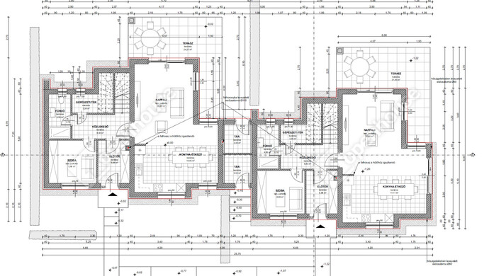 2. kép | Földszinti alaprajz | Eladó Családi ház, Budapest XVI. Ker. (#179041)