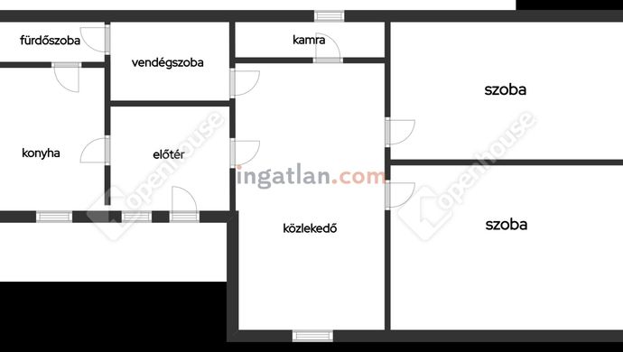 3. kép | sematikus | Eladó Családi ház, Nagykanizsa (#172447)