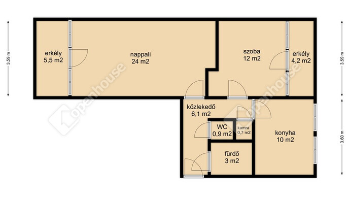 0. kép | Eladó Társasházi lakás, Nagykanizsa (#178047)