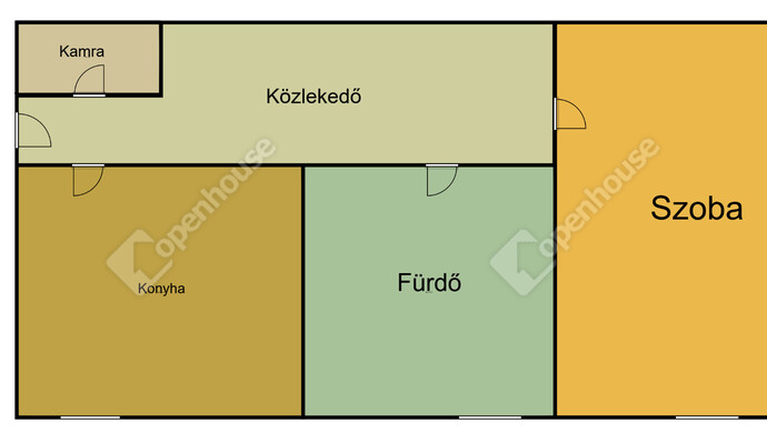 2. kép | sematikus | Eladó Társasházi lakás, Nagykanizsa (#184544)