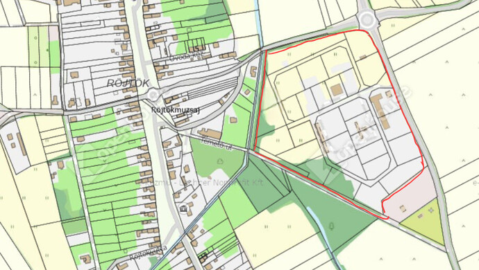 1. kép | Eladó Fejlesztési terület, Röjtökmuzsaj (#180942)
