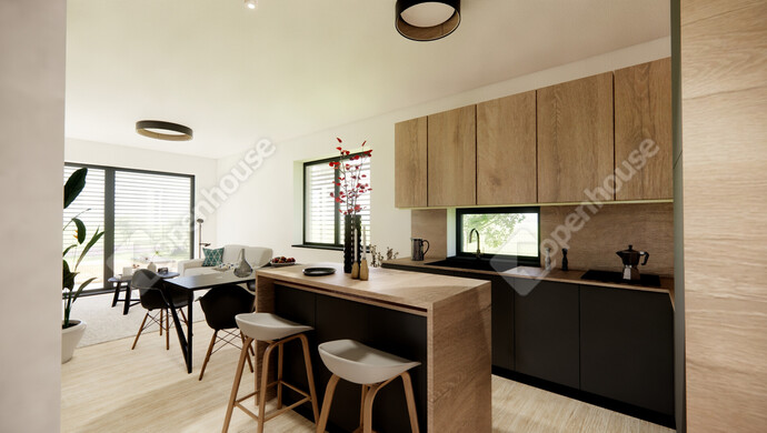 5. kép | Látványterv | Eladó Ikerház, Máriakálnok (#177270)