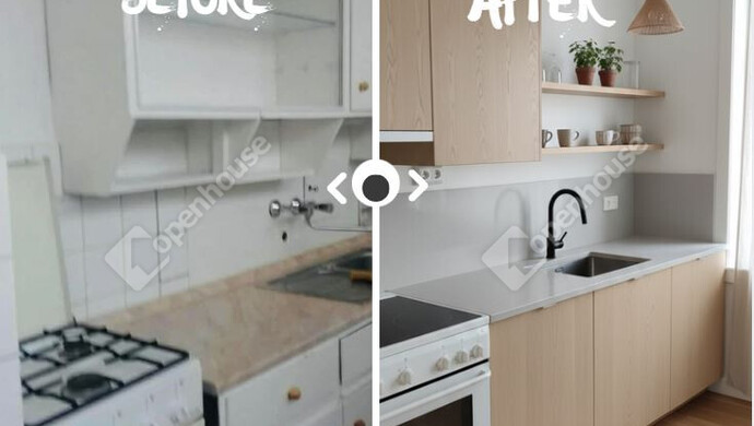 0. kép | Konyha felújítási látványterve | Eladó Társasházi lakás, Szeged (#180855)