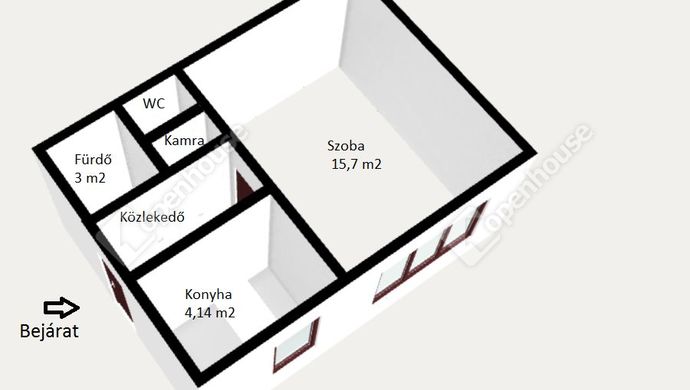 8. kép | Eladó Társasházi lakás, Szombathely (#166732)