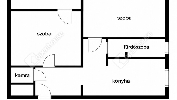 15. kép | Tájékoztató jellegű alaprajz | Eladó Társasházi lakás, Pétfürdő (#181363)