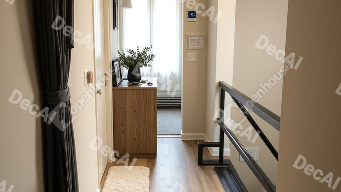 11. kép | Emeleti közlekedő látványterv | Eladó Családi ház, Szeged (#181251)