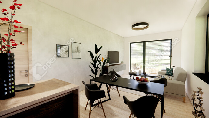 6. kép | Látványterv | Eladó Ikerház, Máriakálnok (#177270)