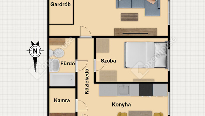 3. kép | Eladó Társasházi lakás, Nagykanizsa (#181042)