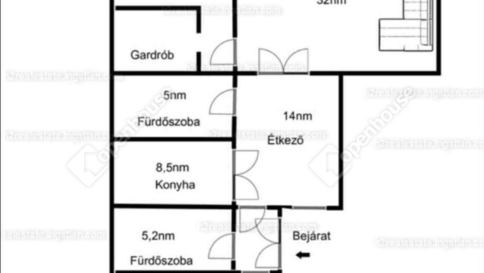 0. kép | alaprajz | Eladó Társasházi lakás, Budapest VI. Ker. (#177127)