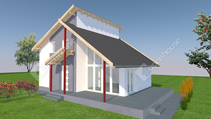 0. kép | Látványterv | Eladó Családi ház, Sződliget (#179624)