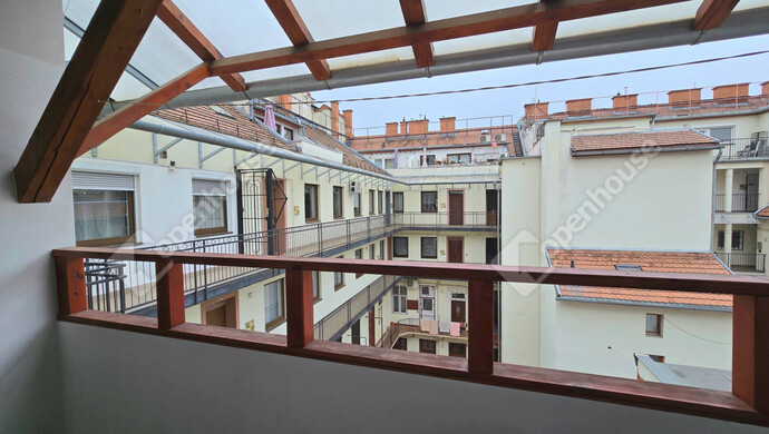 6. kép | Kilátás a teraszról | Eladó Társasházi lakás, Budapest VI. Ker. (#179627)