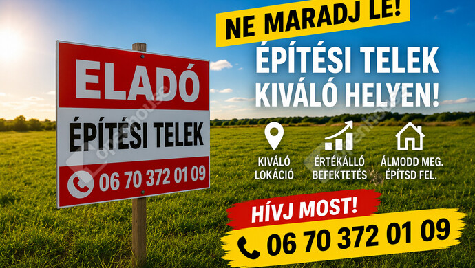 0. kép | Eladó Telek, Nyúl (#182709)