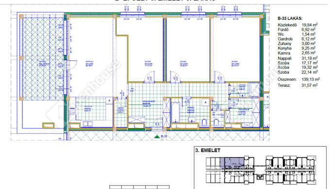 2. kép | Eladó Társasházi lakás, Miskolc (#178776)
