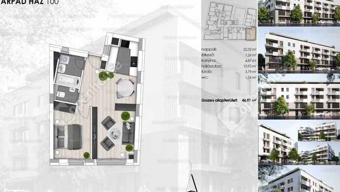 8. kép | Eladó Társasházi lakás, Budapest IV. Ker. (#176163)