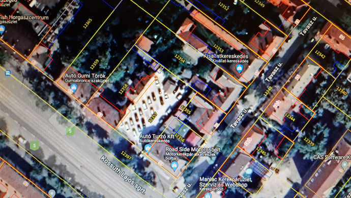 28. kép | Térkép | Eladó Családi ház, Szeged (#166653)