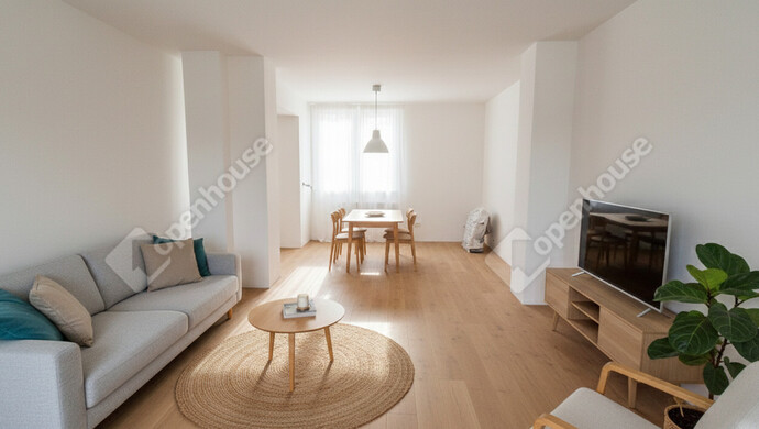 8. kép | nappali látványterv | Eladó Társasházi lakás, Miskolc (#179564)