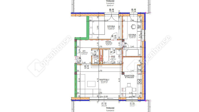 0. kép | Eladó Téglaépítésű lakás, Debrecen (#180595)
