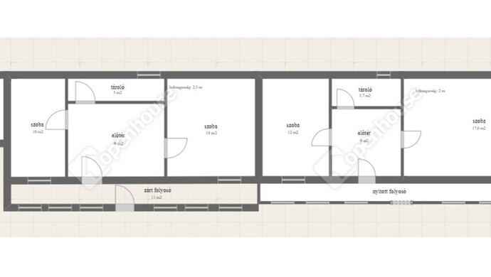 6. kép | alaprajz | Eladó Családi ház, Zámoly (#179121)