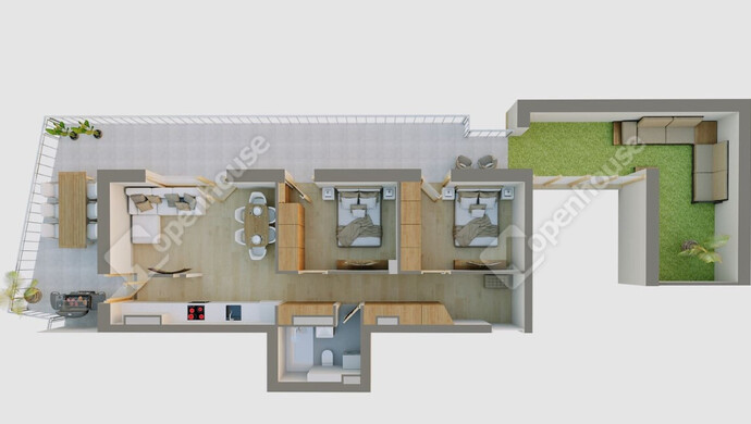 2. kép | Eladó Társasházi lakás, Debrecen (#177951)