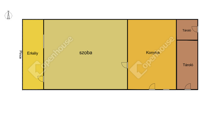 1. kép | sematikus | Eladó Nyaraló, Becsehely (#180205)