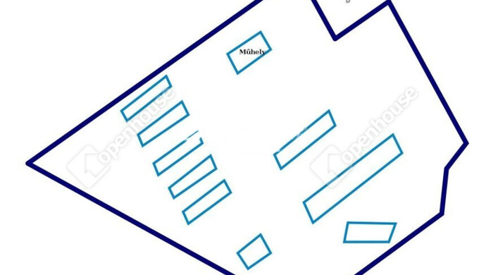 0. kép | Tájékoztató jellegű alaprajz | Eladó Mezőgazdasági, Bodajk (#178725)