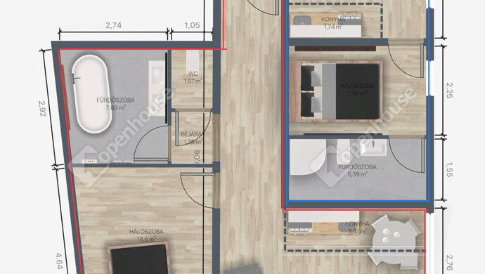 5. kép | Eladó Társasházi lakás, Szeged (#177489)