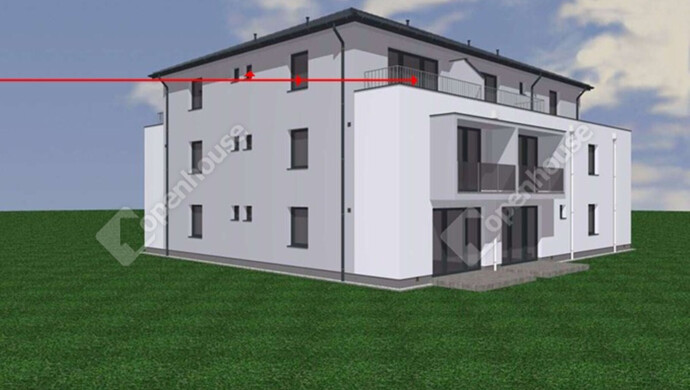 2. kép | Eladó Társasházi lakás, Hegyeshalom (#178484)