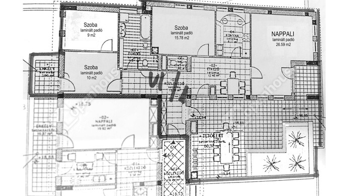 2. kép | Kiadó Társasházi lakás, Miskolc (#178565)
