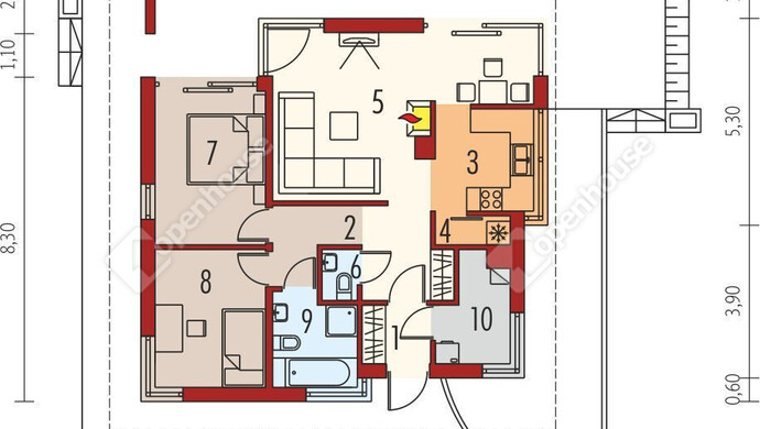 4. kép | Eladó Családi ház, Szeged (#166780)