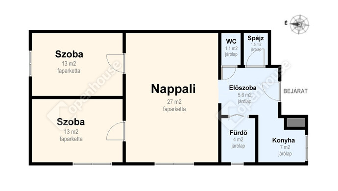 2. kép | Eladó Társasházi lakás, Miskolc (#179145)