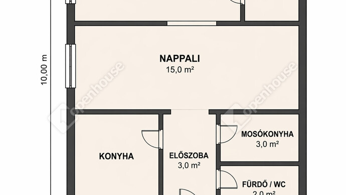 0. kép | Alaprajz | Eladó Családi ház, Szeged (#180993)