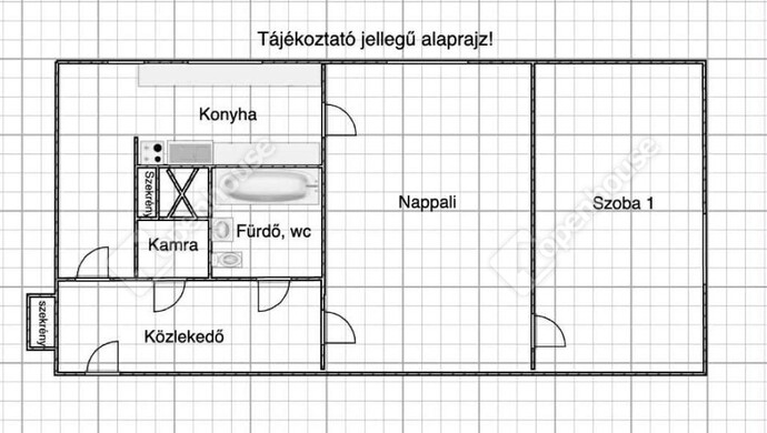 0. kép | Alaprajz | Eladó Társasházi lakás, Zalaegerszeg (#175651)