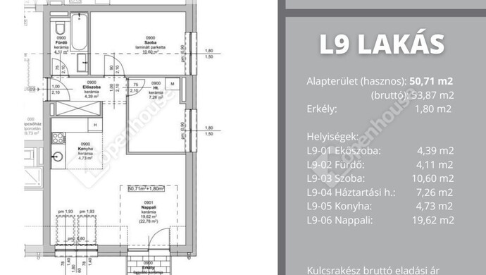 12. kép | Eladó Társasházi lakás, Szeged (#182246)