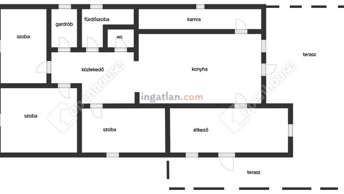 4. kép | sematikus | Eladó Családi ház, Nagykanizsa (#160936)