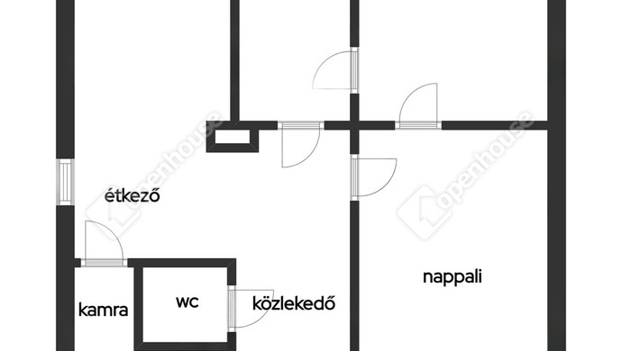 0. kép | Tájékoztató jellegű alaprajz | Eladó Társasházi lakás, Székesfehérvár (#183110)