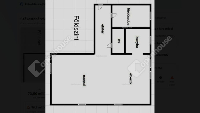 1. kép | Eladó Társasházi lakás, Székesfehérvár (#180110)