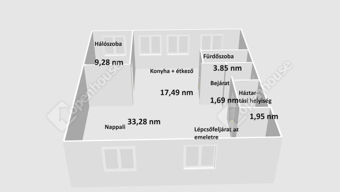 1. kép | Eladó Téglaépítésű lakás, Pápa (#169504)