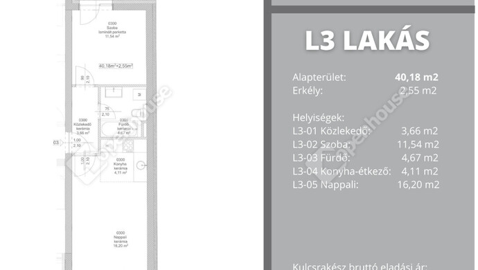 2. kép | Eladó Társasházi lakás, Szeged (#177390)