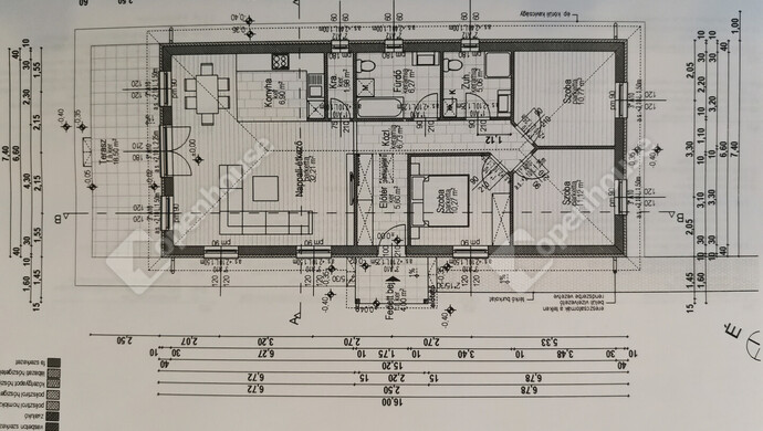 0. kép | Tájékoztató jellegű alaprajz | Eladó Családi ház, Tárnok (#179252)