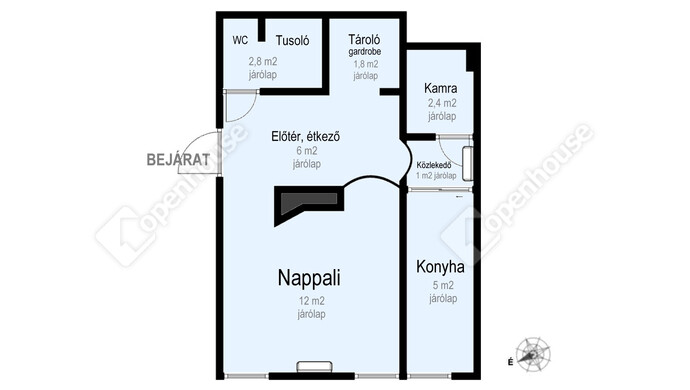 2. kép | Eladó Társasházi lakás, Sajószentpéter (#180636)