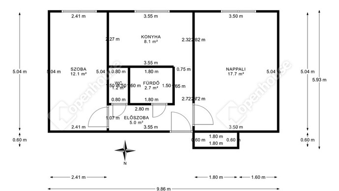 13. kép | Eladó Társasházi lakás, Szeged (#180649)