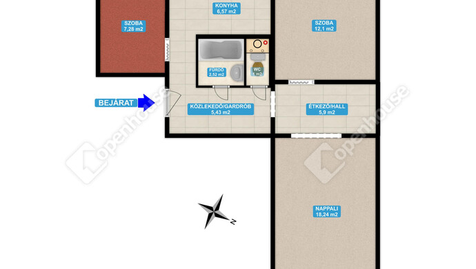 1. kép | Eladó Társasházi lakás, Budapest XVIII. Ker. (#178025)