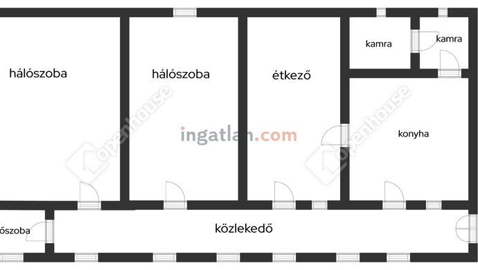 3. kép | sematikus | Eladó Családi ház, Vízvár (#170201)