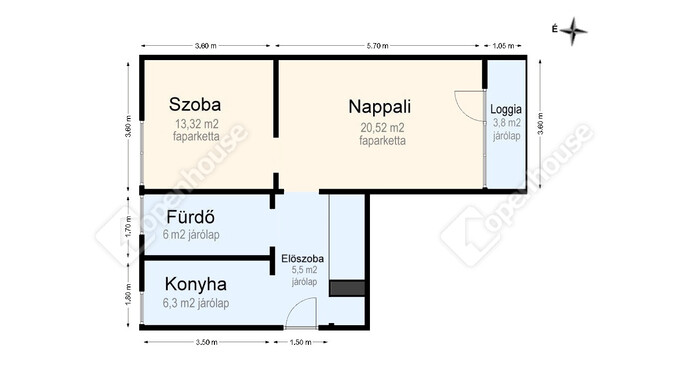 2. kép | Eladó Társasházi lakás, Miskolc (#177065)
