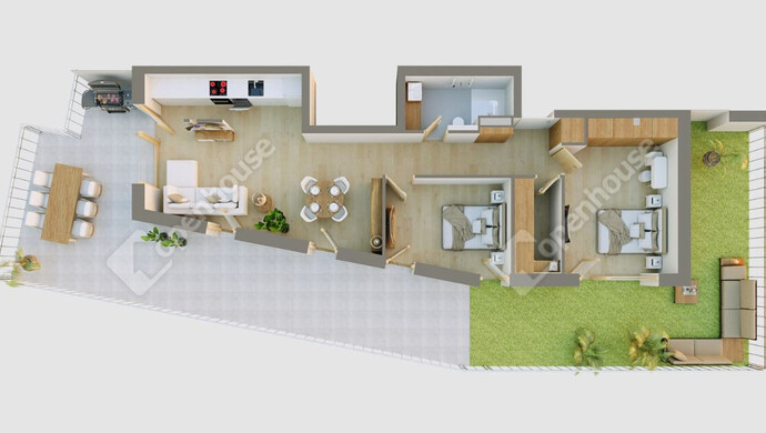 2. kép | Eladó Társasházi lakás, Debrecen (#177949)